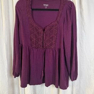 Torrid Deep Purple Women's Top